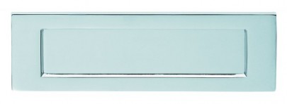 Carlisle Brass M36HCP 282 x 80mm A4 Letter Plate Polished Chrome