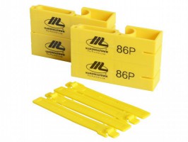 Marshalltown 86P Plastic Line Blocks (2) 9.13