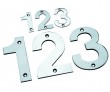 Polished Stainless Steel House Numbers