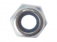 M3 Nyloc Nut Zinc Plated Pack of 100 2.83