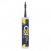 OB1 Multi-Surface Construction Sealant & Adhesive 290ml Black 9.74