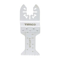 Timco Carbon Steel Flush Cut Multi Tool Blade 32mm MT32FT 6.03