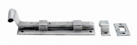 Ludlow PE5564A 90mm Fishtail Straight Door Bolt Pewter 12.68