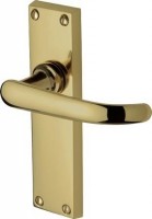 Marcus  PR905-PB Avon Lever Latch Door Handles Polished Brass 20.12