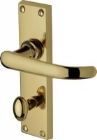 Marcus  PR920-PB Avon Lever Bathroom Door Handles Polished Brass 26.55