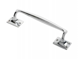 Pub Style Pull Handle AA92CP 250mm Polished Chrome 30.76