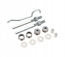 Zoo Back to Back Fixing Pack for 19mm Pull Handles Satin Stainless 18.21