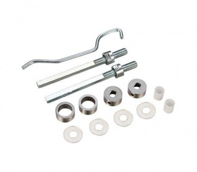 Zoo Back to Back Fixing Pack for 19mm Pull Handles Satin Stainless