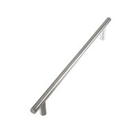 Zoo Guardsman Pull Handle Bolt Fix 1200mm x 30mm (1000mm ctrs) G201 Satin Stainless 72.10
