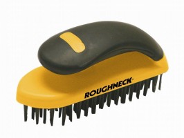 Roughneck Block Wire Brush with Handle 7.58