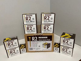 Reisser R2 4mm Woodscrews Mixed Pack 42.00