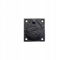 Foxcote Foundries FF09 Rim Cylinder Cover Black Antique 4.88