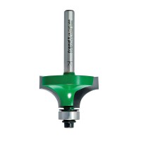 Trend C078Ax1/4TC Ovolo & Rounding Over Router Cutter 11.1mm Rad 48.93