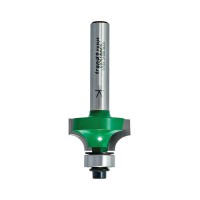 Trend C076x8mmTC Ovolo & Rounding Over Router Cutter 6.3mm Rad x 12.7mm Cut 42.81