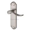 Marcus SAN1410-SN Sandown Lever Latch Door Handles SNP  - &pound;22.86 Inc. VAT