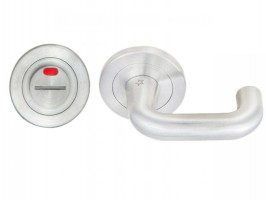 Steelworx Disabled Lever Turn & Release c/w Indicator SW105iSSS Grade 316 Satin Stainless Steel 43.32