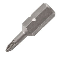 Pozi Screwdriver Bits 25mm x No 0 Pack of 3 Trend Snappy SNAP/IPZ0/3 5.15