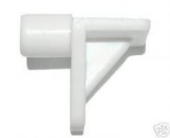 5mm Push in Shelf Support White Pack of 25 0.94