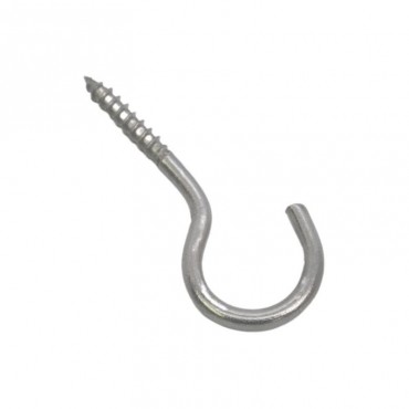 Stainless Steel Screw Hook 55mm x 3.7mm