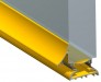 Stormguard Trimline 1000mm Dual Mode Easy Access Threshold Alum