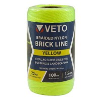 Timco Builders Line 100Mtrs Yellow 6.02