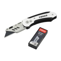 Timco Folding Utility Knife with 10 Blades 12.43