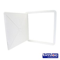 Timloc Access Panel Hinged 470mm x 470mm White 29.92