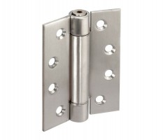 Toilet Cubicle Adjustable Spring Hinge 4" x 3" T122S Satin Stainless Single 10.30