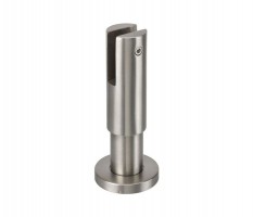 Toilet Cubicle Leg 100mm Adjustable T301S Satin Stainless 42.78