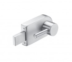 Toilet Cubicle Door Lock with Indicator T201PL Left Hand Polished Stainless Steel 57.10