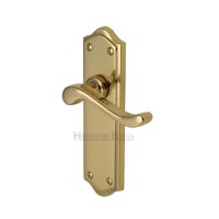 Marcus W4210-PB Buckingham Lever Latch Door Handles Polished Brass 36.02