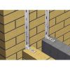 Universal Wall Starter Kit Stainless Steel - &pound;10.14 Inc. VAT
