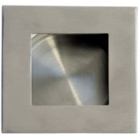 Flush Handle Square Secret Fix 30mm Satin Stainless Steel 7.12