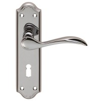 Carlisle Brass Door Handles DL190CP Madrid Lever Lock Polished Chrome 36.48