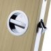 Click For Bigger Image: Pocket Door Bathroom Lock Set
