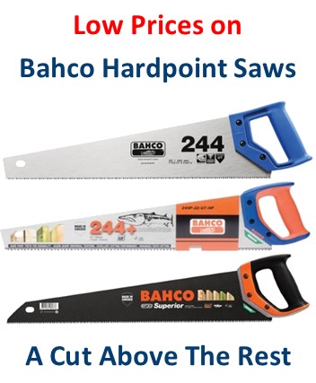 Bahco Hardpoint Saws.