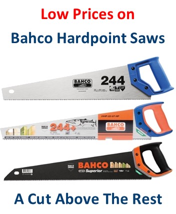 Bahco Hardpoint Saws. Bahco Hardpoint Saws.