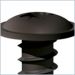Click For Bigger Image: Low profile flange head with a flat underside for applications where a large clamping area and an unobstructive head is required.