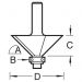 Click For Bigger Image: Trend Guided Chamfer Router Cutter C049.