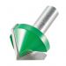 Click For Bigger Image: Trend Chamfer V Groove Router Cutter C045B.