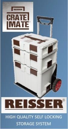 Reisser Crate Mate Storage System. Reisser Crate Mate Storage System.