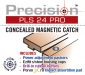 Click For Bigger Image: Precision PLS24PRO Concealed Magnetic Catch.
