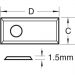 Click For Bigger Image: Trend Rota-Tip Replaceable Router Cutter Blade RB/I.