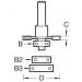 Click For Bigger Image: Trend Biscuit Jointer Bearing Guided One Piece C152.