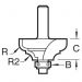 Click For Bigger Image: Trend Bearing Guided Broken Ogee Router Bit C104.