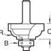 Click For Bigger Image: Trend Bearing Guided Cavetto Router Bit C122.