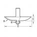 Click For Bigger Image: Trend Router Bit Bearing Guided Large Radiused Panel Raiser C183A.