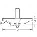 Click For Bigger Image: Trend Router Bit Bearing Guided Ogee Panel Raiser C184.