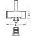 Click For Bigger Image: Trend Router Cutter Guided Rebater TR34.