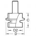 Click For Bigger Image: Trend Router Bit Offset Tongue & Groove C192.